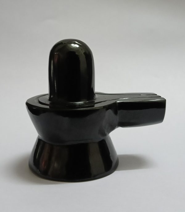 Black Obsidian Shivling