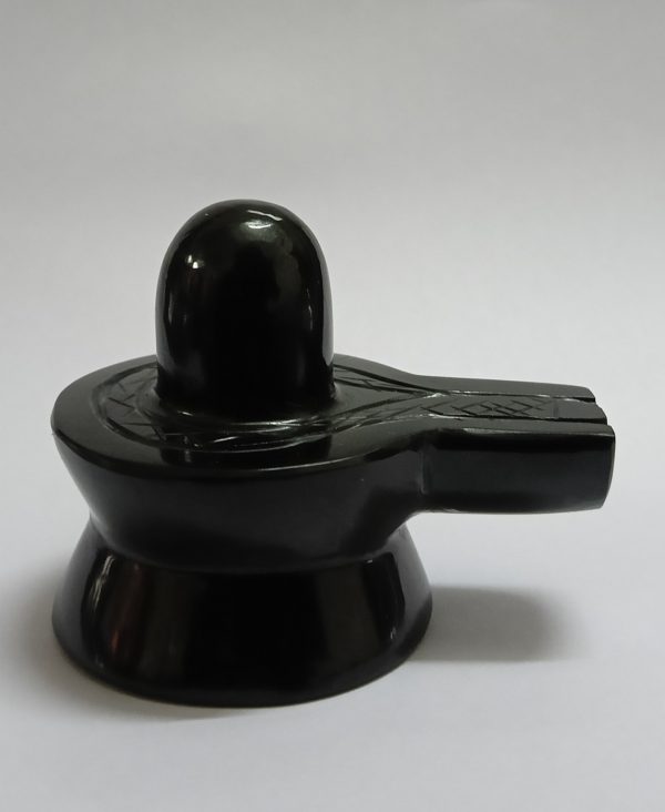 Black Obsidian Shivling - Image 4