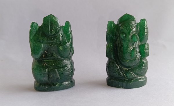 Green Aventurine Ganesha - Image 2