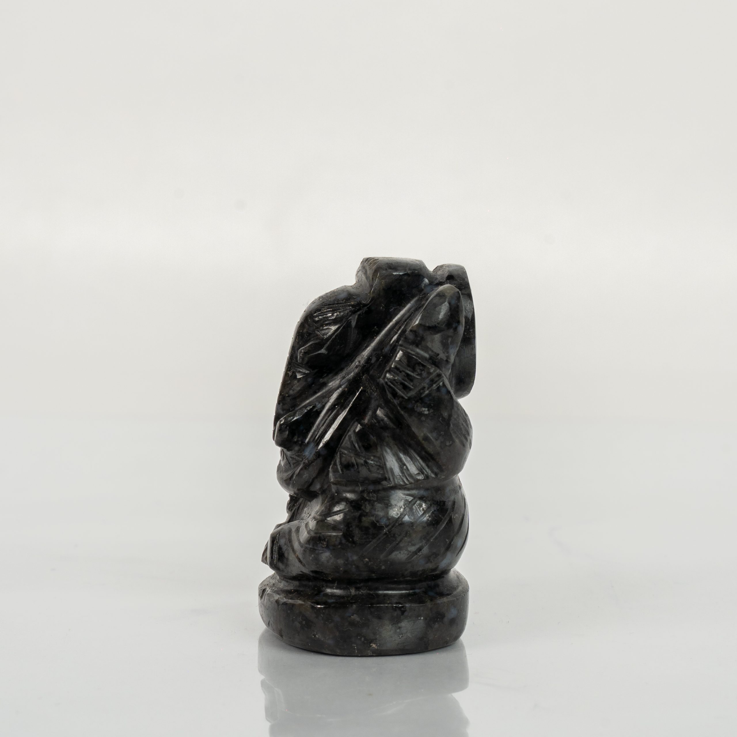 Snowflake Obsidian Ganesha - Image 2