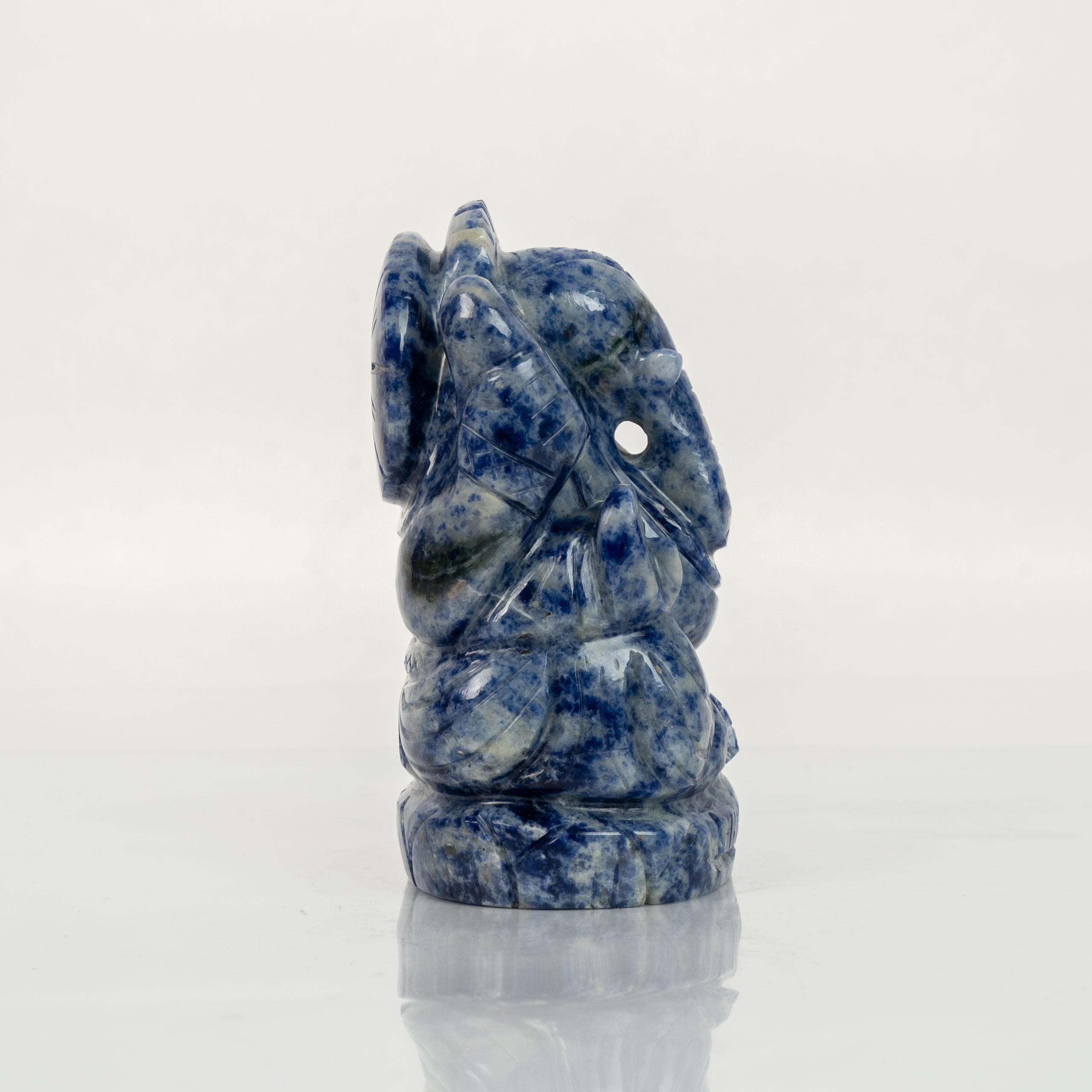 Lapis Lazuli Ganesha - Image 4