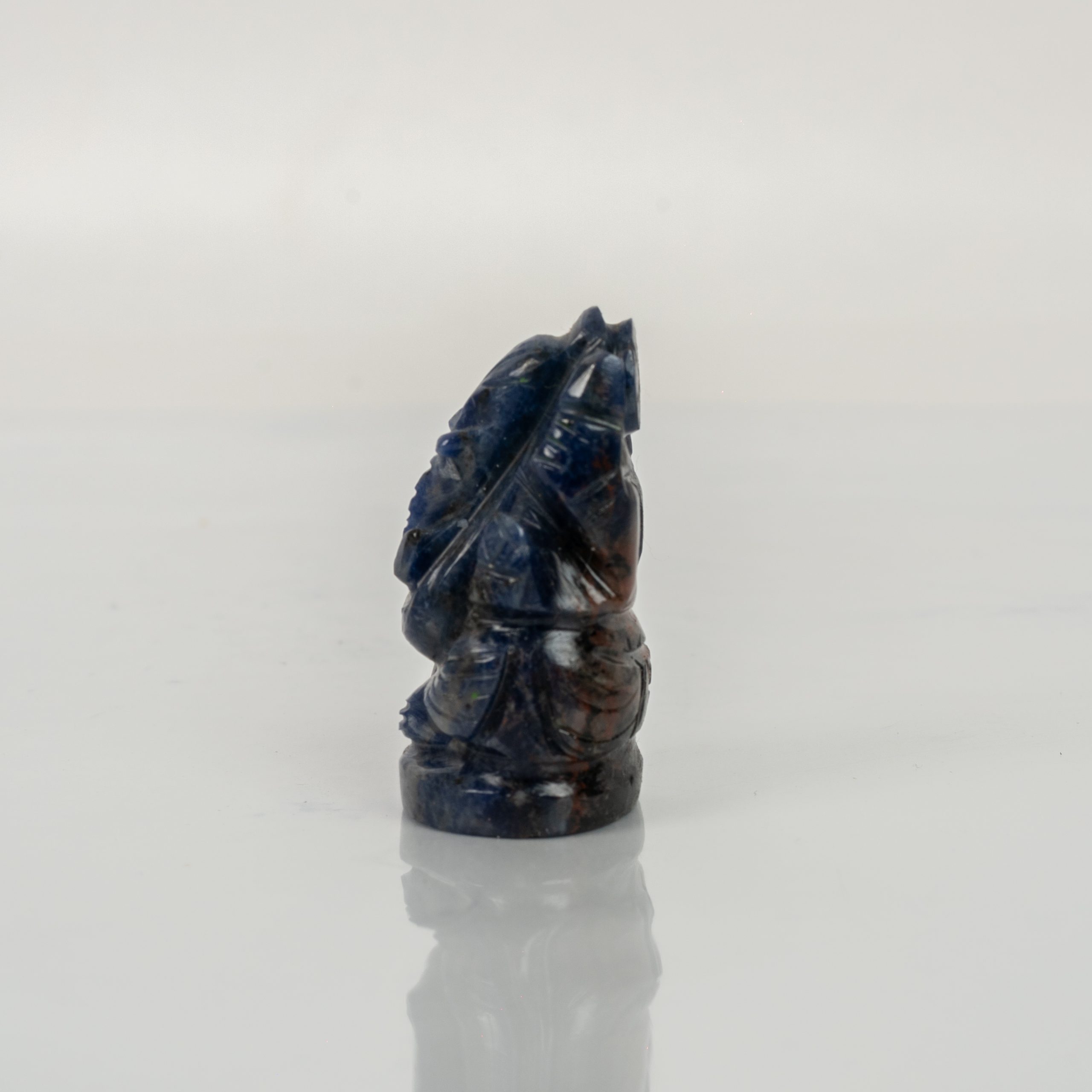 Lapis Lazuli Ganesha - Image 2