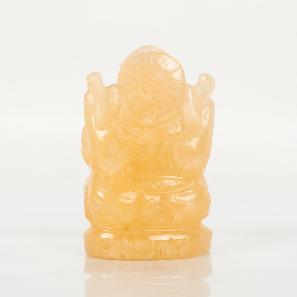 Yellow Aventurine Ganesh Idol – Natural Crystal Decorative Figurine for Home & Office - Image 7