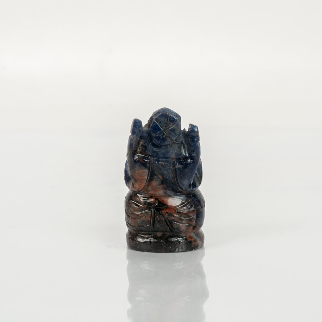 Premium Lapis Lazuli Ganesha Idol – Natural Blue Crystal Ganesh Statue for Home Temple - Image 7